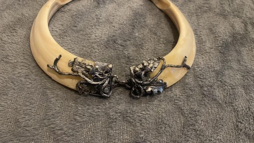 Zdjęcie oferty: Naszyjnik, kolia, biżuteria myśliwska Diana srebro
