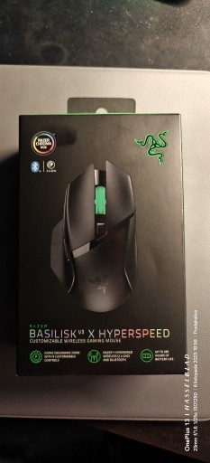 Zdjęcie oferty: Razer Basilisk v3 X Hyperspeed - na gwarancji do 2026.05.29