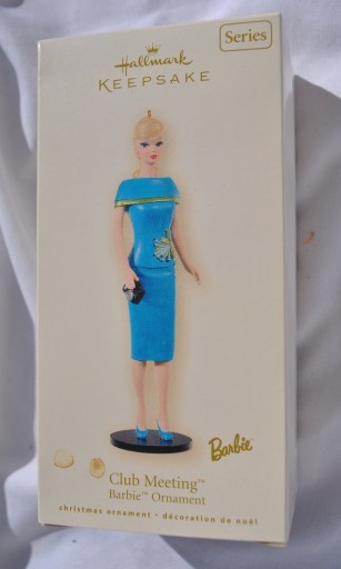Zdjęcie oferty: bombka na choinkę keepsake CLUB MEETING barbie