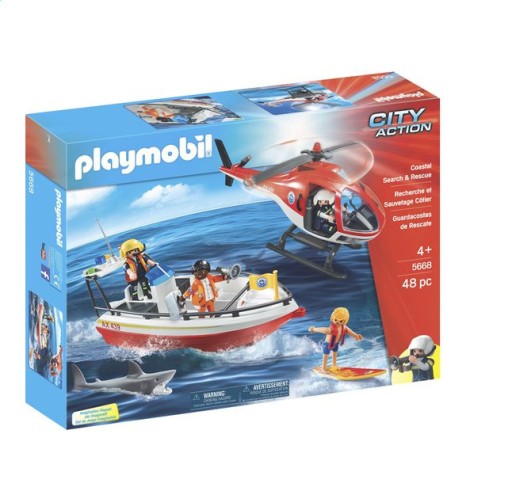 Zdjęcie oferty: PLAYMOBIL CITY ACTION 5668 STRAŻ PRZYBRZEŻNA 48EL.