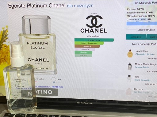 Zdjęcie oferty: Chanel Egoiste Platinum