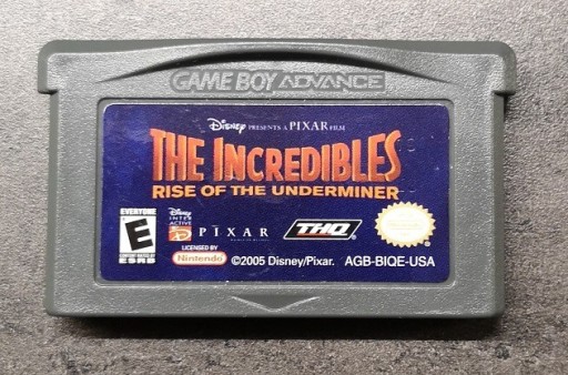 Zdjęcie oferty: THE INCREDIBLES RISE OF THE UNDERMINER   GBA