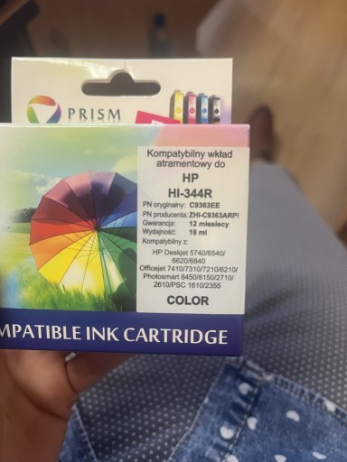 Zdjęcie oferty: Tusz do drukarki hp Hi-344R i inne