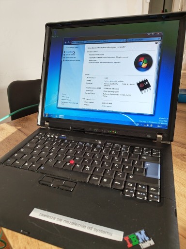 Zdjęcie oferty: Laptop IBM ThinkPad r60e