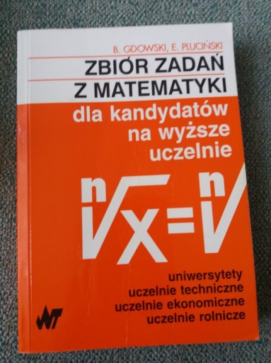 Zdjęcie oferty: Zbiór zadań z matematyki