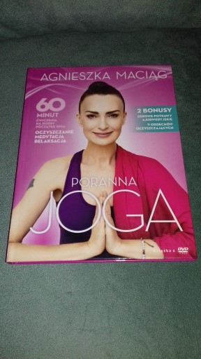 Zdjęcie oferty:  Agnieszka Maciąg Poranna joga DVD