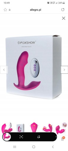 Zdjęcie oferty: Silicone Panty Vibrator and Pulsator USB 10 Functi