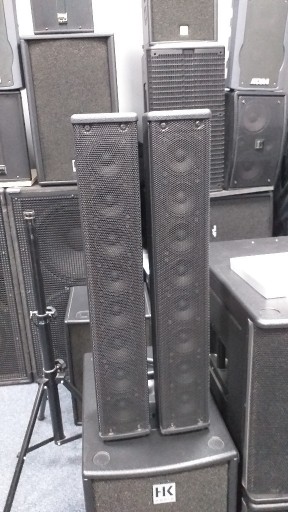 Zdjęcie oferty: satelity line array 8x 3'' Faital Pro 320W 4 Ohmy