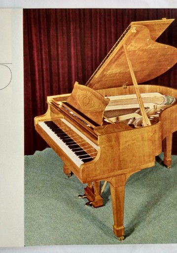 Zdjęcie oferty: Steinway katalog lata 60 fortepian 
