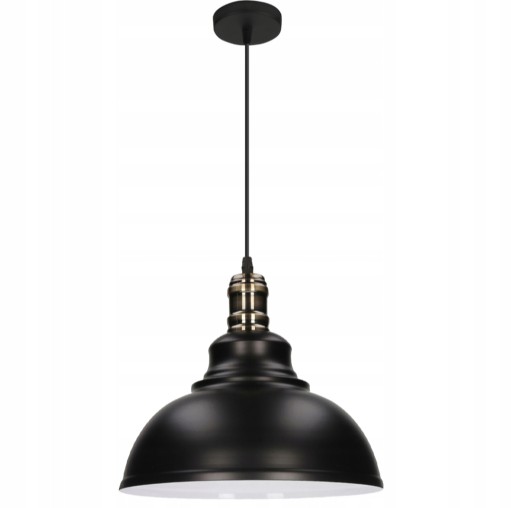 Zdjęcie oferty: Lampa wisząca Loft LEDLUX Retro Edison czarna złota oprawka E27