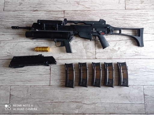 Zdjęcie oferty: replika GBBR WE g36E granatnik ASG  AG36 we-999