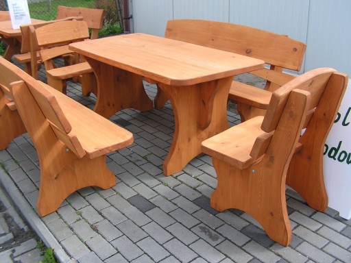Zdjęcie oferty: Komplet mebli ogrodowych stół + ławki