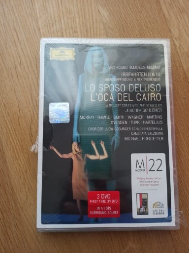 Zdjęcie oferty: Mozart: Lo Sposo Deluso l'Oca Del Cairo DVD