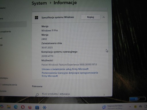 Zdjęcie oferty: DELL E7270 I5 8 GB RAM 480 GB SSD W11Pro WWAN 4G LTE NFC