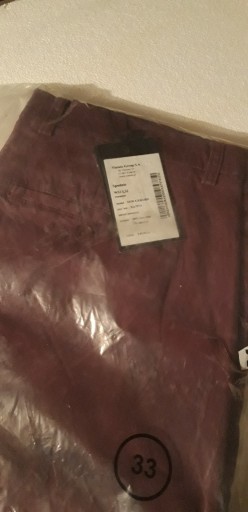 Zdjęcie oferty: VISTULA NEW GERARD Chinosy, wrzosowe, nowe W 33 L32