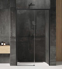 Zdjęcie oferty: New Trendy Prime Black - drzwi prysznicowe suwane 