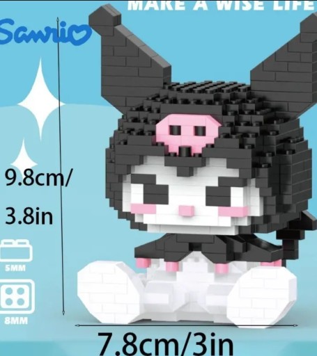 Zdjęcie oferty: Klocki lego hello kitty sanrio kuromi zabawka