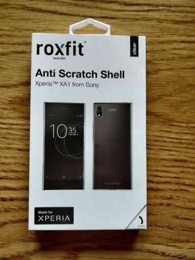 Zdjęcie oferty: Etui Sony Xperia xa1 roxfit przezroczyste