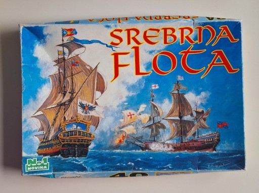 Zdjęcie oferty: "Srebrna Flota" pudełko gry planszowej