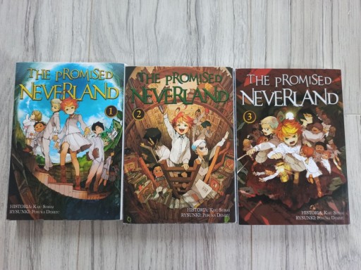 Zdjęcie oferty: The Promised Neverland Manga cz. 1,2,3 
