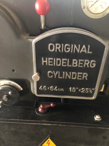 Zdjęcie oferty: Heidelberg Stop Cylinder 46x64