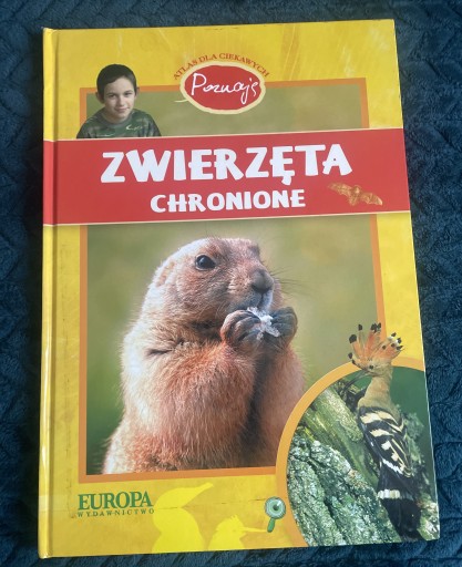 Zdjęcie oferty: Atlas dla ciekawych Poznaję zwierzęta chronione