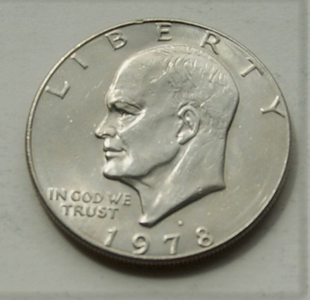 Zdjęcie oferty: 1 dolar 1978 D one dollar Eisenhower Stan !!