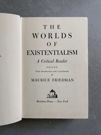 Zdjęcie oferty: THE WORLDS OF EXISTENTIALISM