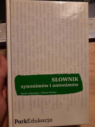 Zdjęcie oferty: Słownik synonimów i antonimów