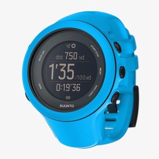Zdjęcie oferty: zegarek z GPS SUUNTO AMBIT3 SPORT Blue triathlon