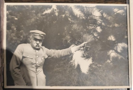 Zdjęcie oferty: Józef Piłsudski - Żywiec, Moszczanica, Pałac Kępińskich 1934r. 