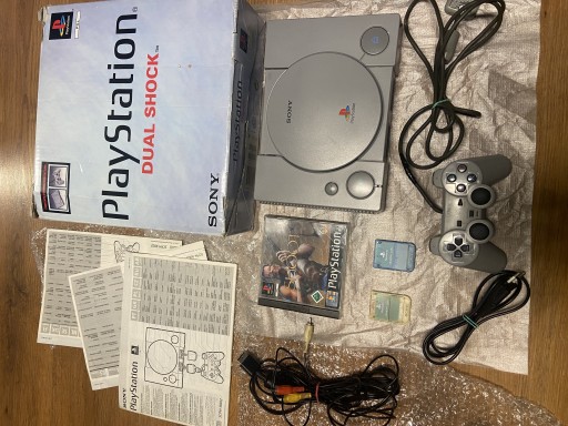 Zdjęcie oferty: Zestaw PlayStation PSX - box pudełko - 2x karta