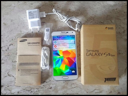 Zdjęcie oferty: Samsung Galaxy S5 Duos LTE 4K UltraHD IrDa NFC Qi