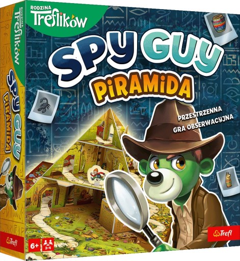 Gra planszowa Spy Guy Piramida Klątwa Faraona 2.0. Trefl