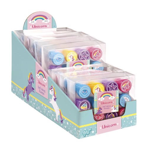 Totum Unicorn Selfinking Stamps