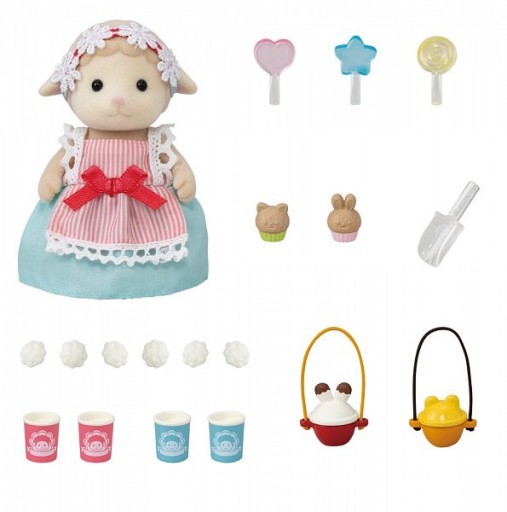 Obwoźny sklepik z popcornem Epoch Sylvanian Families