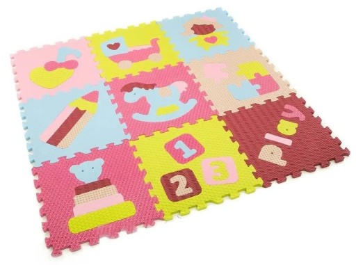 Baby Great Puzzle piankowe dla dziewczynek Zabawki SX (30x30)