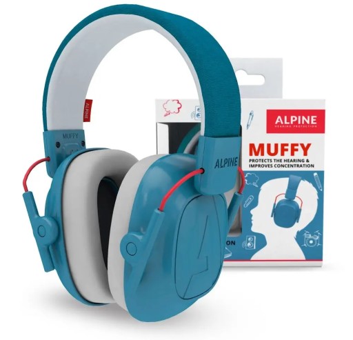 Alpine Muffy Kids nauszniki dla dzieci niebieskie