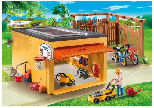 Klocki Playmobil Garaż i parking dla rowerów 9368