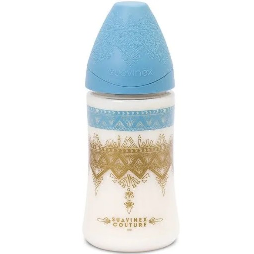 SUAVINEX Premium Couture Butelka 270ml Dark Blue
