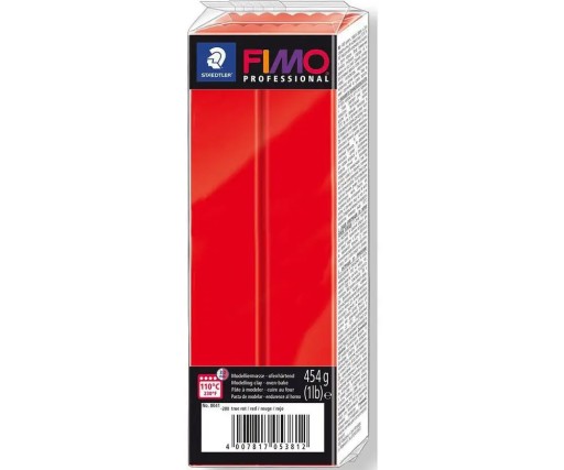 Staedtler FIMO professional 454 g czerwona baza