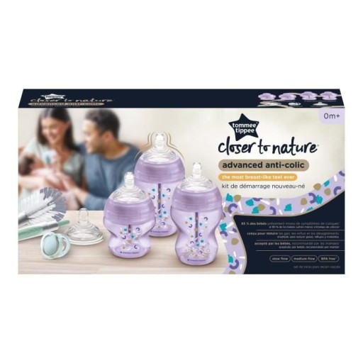 Butelka Tommee Tippee fioletowa 260 ml