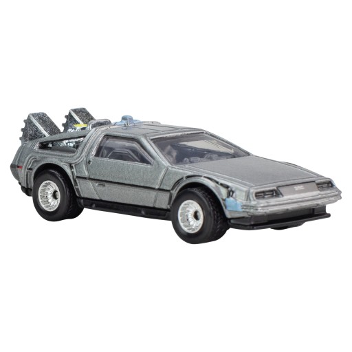 Samochód osobowy Hot Wheels srebrny metalowy 1:64 Premium Pop Culture