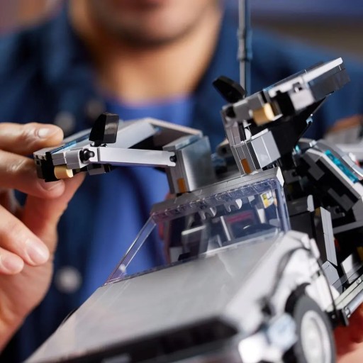 LEGO ICONS 10300 Wehikuł czasu z Powrotu do przyszłości