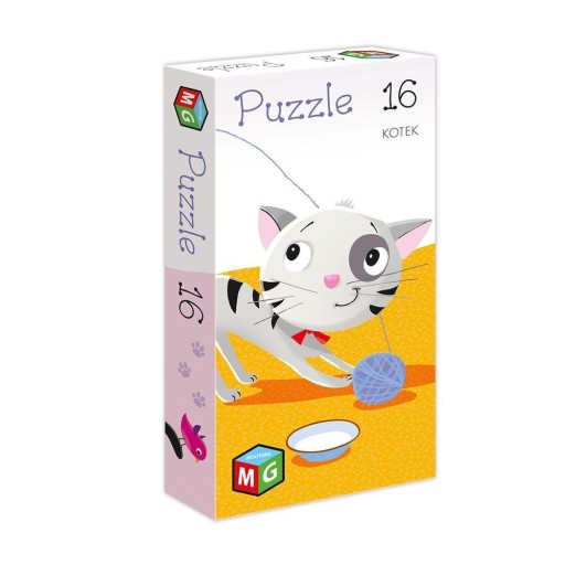 Puzzle Multigra 16 elementów Puzzle 16 Kotek
