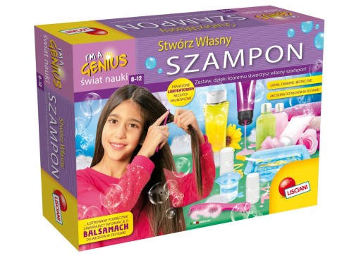 Zestaw Lisciani I'm a Genius Stwórz Własny Szampon