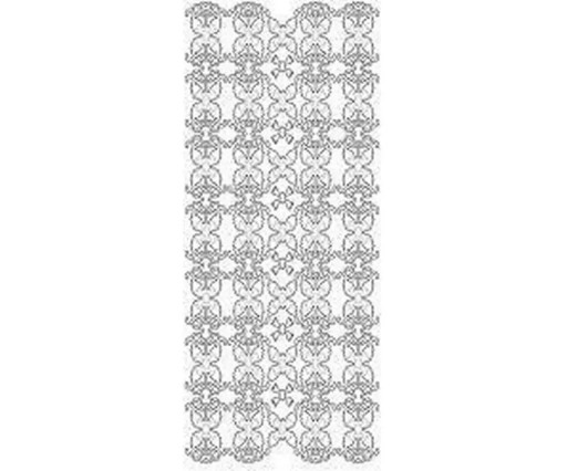 Kontury 10x23 - Bordiura motylki, złote