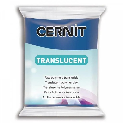CERNIT Modelina Transparentna Szafirowa 56 g