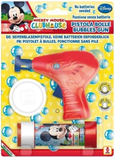 Pistolet do baniek mydlanych Dulcop Myszka Mickey