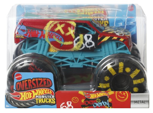 HOT WHEELS MONSTER TRUCK OVERSIZE 1:24 Haulin 64 JDR06